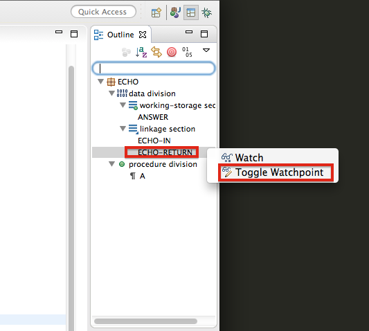 eclipse-p3-watchpoint-setting
